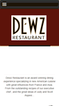 Mobile Screenshot of dineatdewz.com